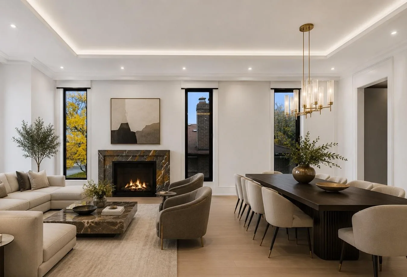 Kaizen 2000 Construction custom home — interior finishes