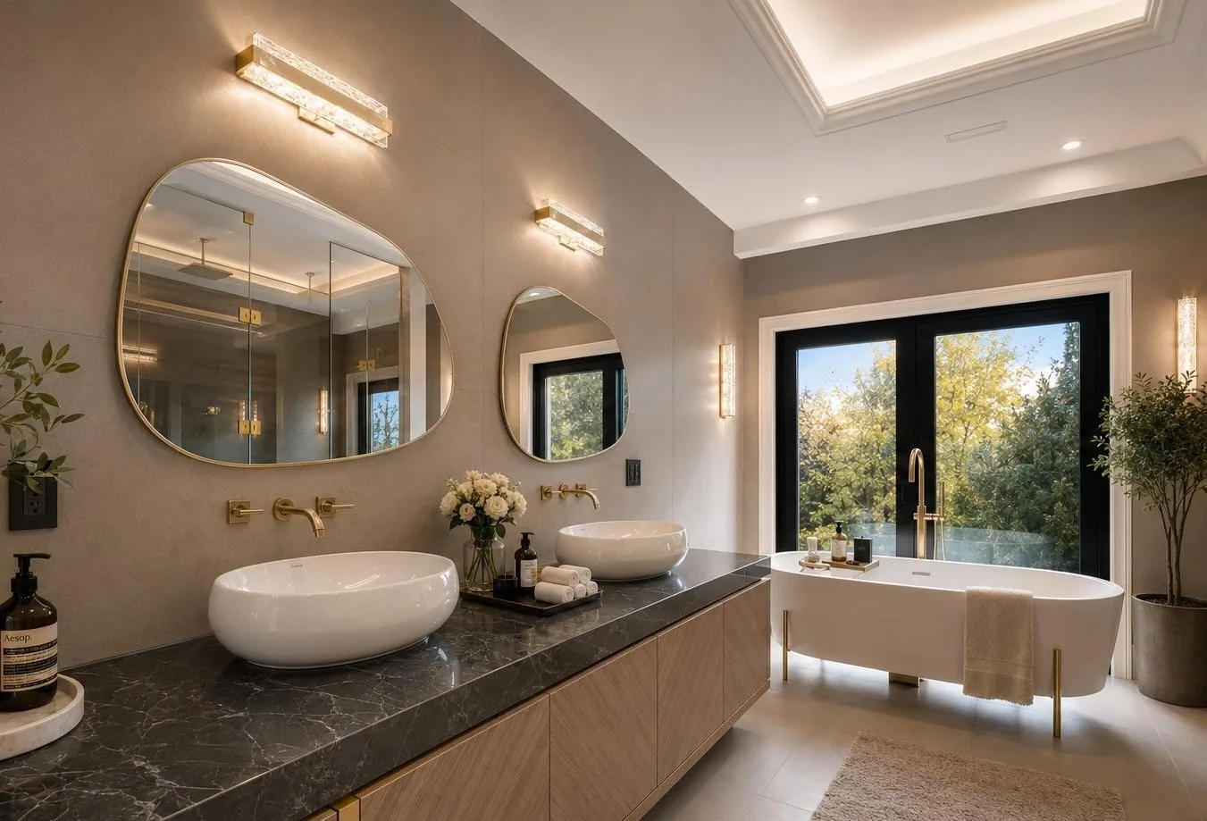 Kaizen 2000 Construction custom home — interior finishes