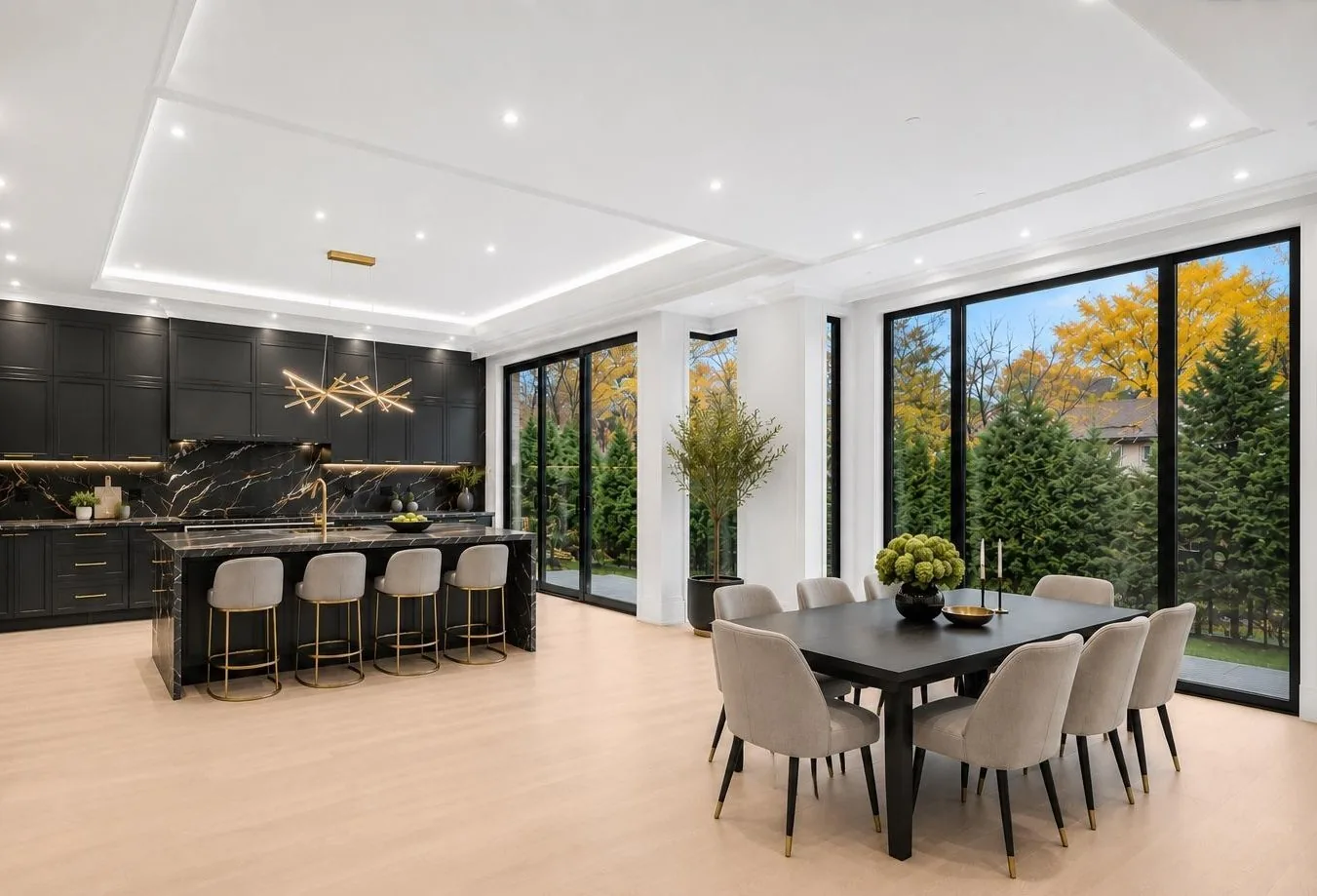 Kaizen 2000 Construction custom home — interior finishes