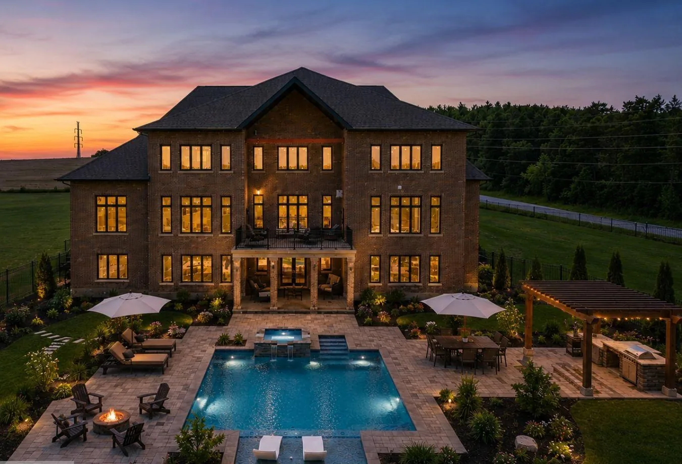 Kaizen 2000 Construction custom home — exterior